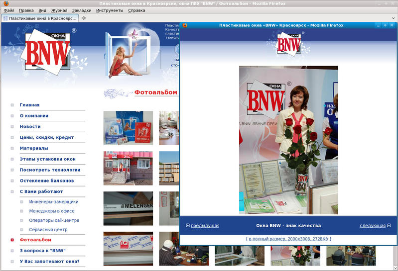 www.oknabnw.ru: Просмотр фотографии в фотоальбоме
